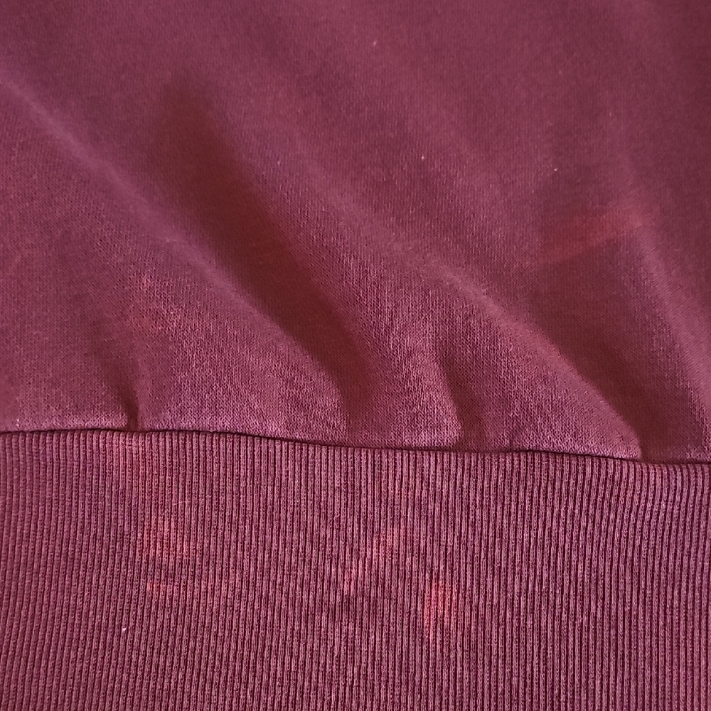 Adidas Women's Maroon Hoodie Size Small - Picture 3 of 6